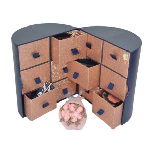 Quality Ultraportable Recycled Paper Holiday Gift Box Packaging Multipurpose for sale