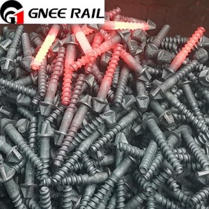 Strong and Inexpensive Rail Spike Fasteners for Track Fastening System