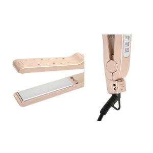 2 in 1 Travel Size Hair Straightener and Curling Iron with Safty Lock and