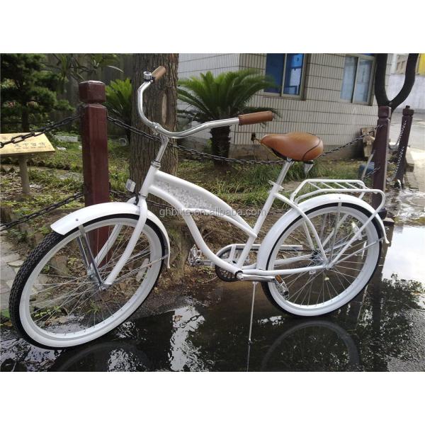Custom Logo Adults 26 Inch Single Speed Hybrid Bikes for Women Beach Cruiser Bicycle