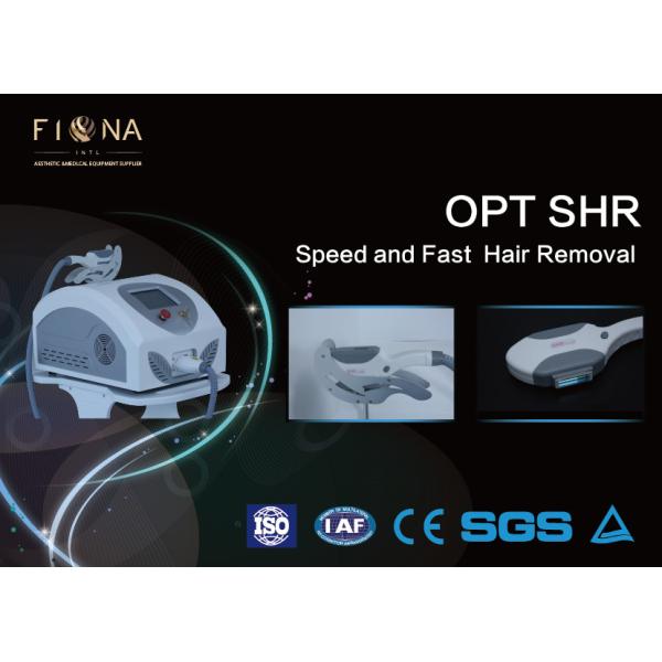 Buy Double Handles IPL Laser Hair Removal Machine , Permanent SHR Hair Removal Machine at wholesale prices