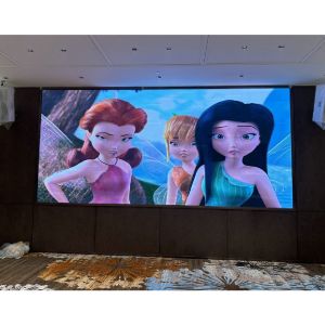 P2 Indoor Fixed LED Display Screen 2mm Pixel 500cd Brightness