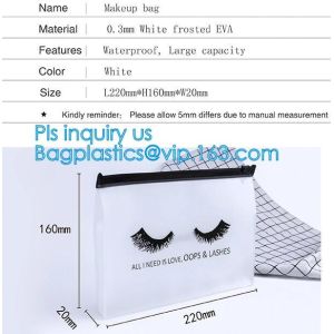 Slider Packaging waterproof promotion Zipper bag, Sinicline pvc mini plastic