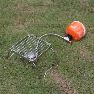 4600W Firepower Windproof Camping Stove with Piezo Ignition Lightweight and