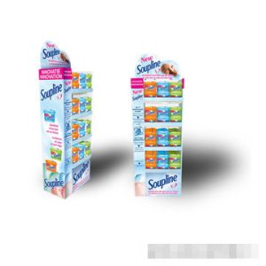 Quality Laundry Detergent paper display racks for promotion for sale
