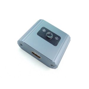 Aluminium Alloy Bidirectional AWG26 Audio video HDMI Switch
