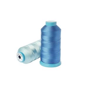 Dope Dyed Colorful Polyester DTY Yarn 150D / 96F For Sewing Thread , Eco