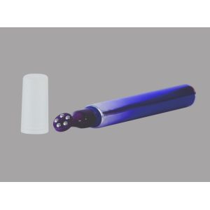 10-25ml D19mm Empty Custom Eye Cream Gel Cosmetic Plastic Oval Tube With Massage