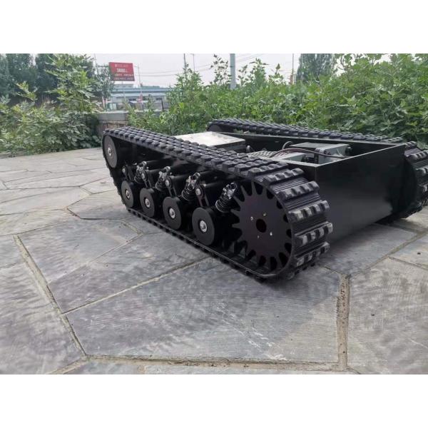 Climbing Stair Gardening Rubber Track Undercarriage 100KG Load With Steel Box