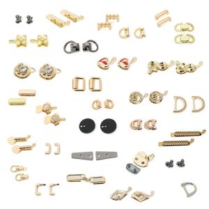 Quality 100pcs Alalamu Handbag Twist Lock Hardware Bag Fasteners Closures Durable for sale