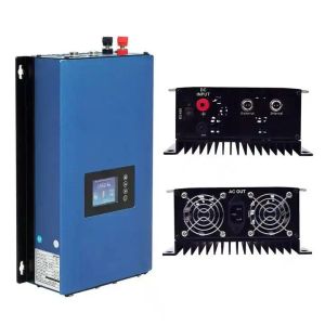 2Kw Mppt Wind Power Grid Tie Inverter Controller Ac45V-90V Lcd Display For 3