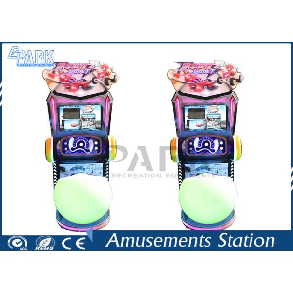 275W Racing Game Machine 1 Player With Dynamic Steering Wheel Seat