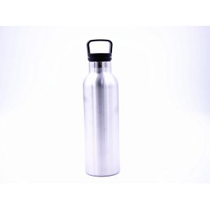 Bpa Free 304 Stainless Steel Sport Bottle Custom Logo 1 Liter With Handle