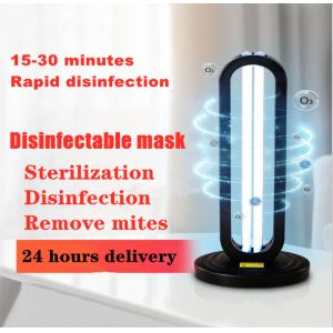 Portable Quartz Glass 38W 222nm UV Germicidal Lamp