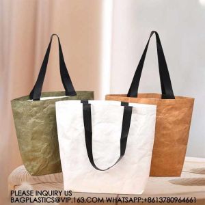 Untearable Washable Promotional Recycled Custom Logo Printed Waterproof Washable