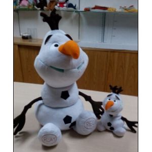 China Repeating and talking Plush Toys Olaf Cartoon doll other toys on sale