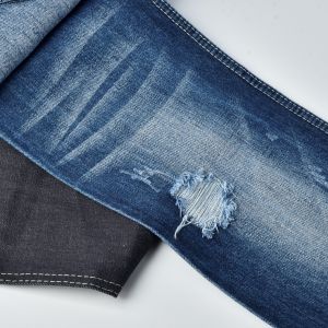 Plain Dyed Shrink Resistant 100 Cotton Denim Fabric 12oz