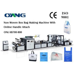 Quality PP Woven Bag / Automatic Carry Bags Manufacturing Machines Eco Friendly for sale