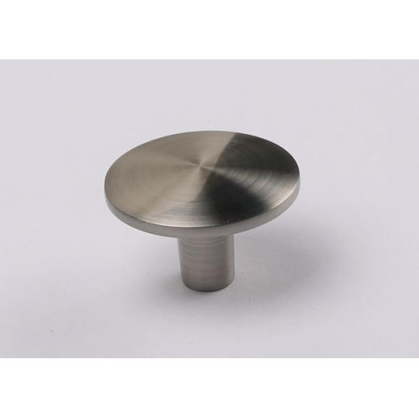 Buy Brushed Nickel Unique Furniture Cabinet Knobs Dia 35mm Fashionable Style at wholesale prices