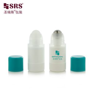 RPPE 50ml 75ml Replaceable Roll On Deodorant Gel Plastic PP PCR Recycled