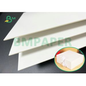 36 * 38'' 1.5mm Thickness Both Sides White Laminated Board Sheet For Cosmetic