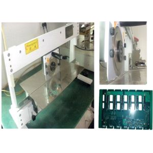 China Linear Circular Blades PCB Depaneling Equipment Manual Driven on sale