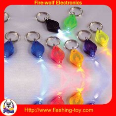 Lithium battery Shine Mini LED Keychain Flashlights / torch light