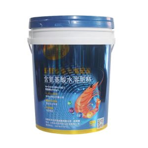 20KG Plastic Printed Fertilizer Bucket Container