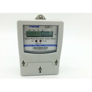 Quality White Cover Register Single Phase KWH Meter Both Circuit Design GB/T17215-200 Standard for sale