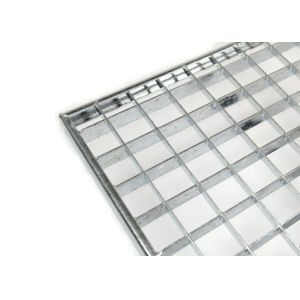 Hot Dipped Galvanized Press Lock Steel Grating Industrial