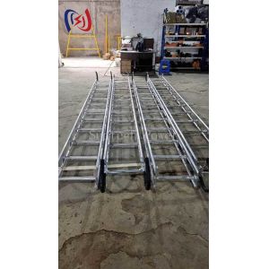 Aluminum Alloy Ladder 2.5-7M 150KG Capacity Industrial