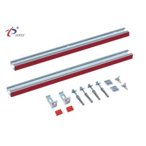 China Sound Insulated 550mm Steel Shower Trays Support Rails on sale