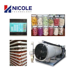 China Refrigerant Food Vacuum Freeze Dried Dehydrator Electricity Heating on sale