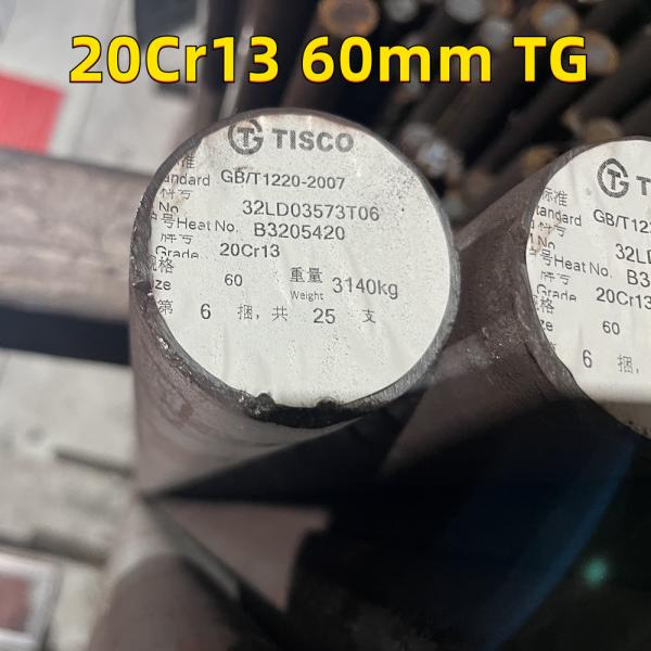 Buy SUS420 Stainless Steel Bar UNS N04200 2Cr13 Forging Shaft at wholesale prices