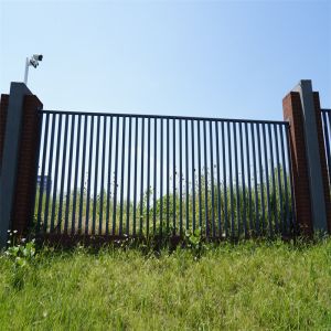 Black Balustrades Handrails Customized Home Garden Fencing