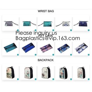 Eco Friendly Coat Canvas Large Travel Cosmetic Bag Brand Set With Bottle,Birds