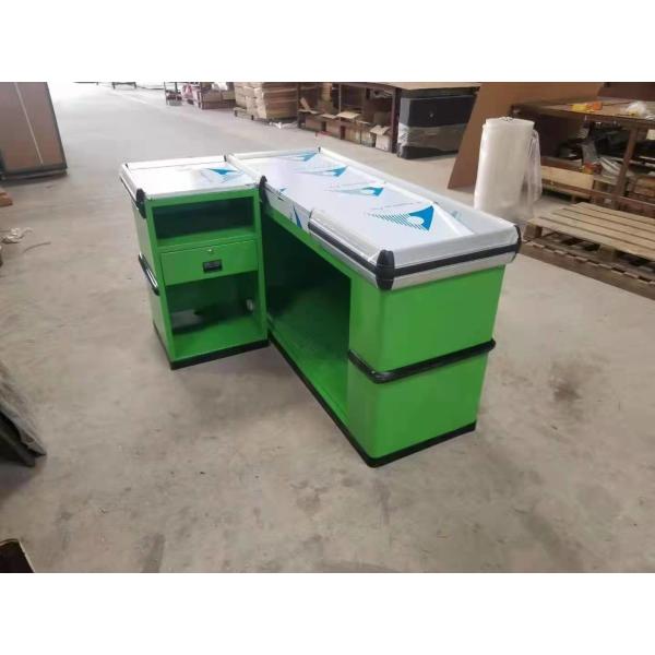 Stainless Steel Supermarket Checkout Counter TGL For Convenience Store OEM