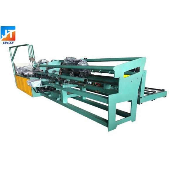 Buy 1.8MM Plc Diamond Manual Chain Link Fencing Machine at wholesale prices