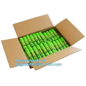 100% biodegradable compostable plastic garbage bags, 100% biodegradable black