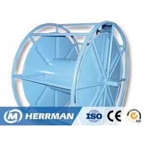 Large Loading Power Cable Storage Reel , Corrugated Type Empty Wire Spools