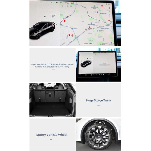 Ternary Lithium Battery and All Wheel Drive System for Tesla Model Y AWD Electric SUV