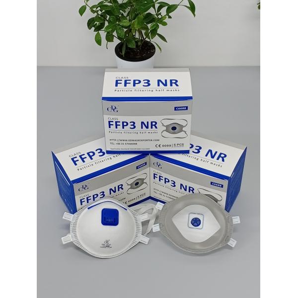 Buy EN149 FFP3 Exhalation Valve Disposable Dustproof Mask at wholesale prices