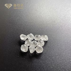 1.00 - 10.00 Ct DEF Color Grade Cut FL -I3 Black HPHT Rough Carbon Diamond