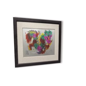 Customised Framed Wall Pictures For Living Room 200x300mm Etch Technique