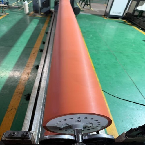 Buy Film Slitting Carbon Fiber Roller T800 Rubber Covered Roller at wholesale prices