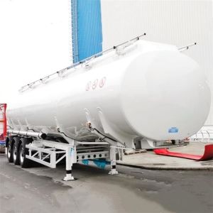 China 46000L 3 Axle Stainless Steel Milk Tanker Trailers on sale