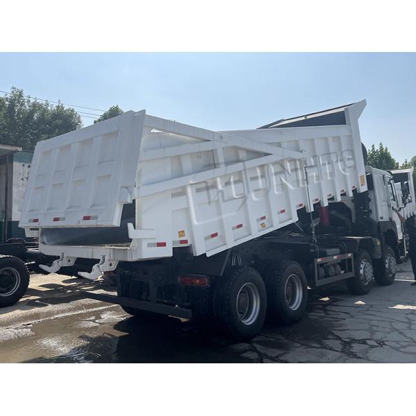 HOWO 8X4 Euro2 Heavy Duty Dump Truck Special Cargo Box 380hp Tipper Truck
