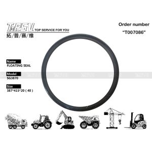 VOE14667679 Gear Meshing Installation SG3870 Excavator Travel Floating Seal Kit
