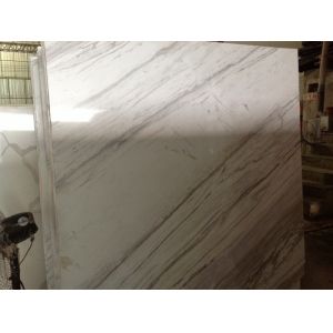 Greece Volakas White Marble white marble with Black Veins Polished tiles from