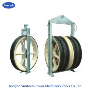 916X110mm 5 Sheaves ACSR 720 Transmission Line Stringing Blocks